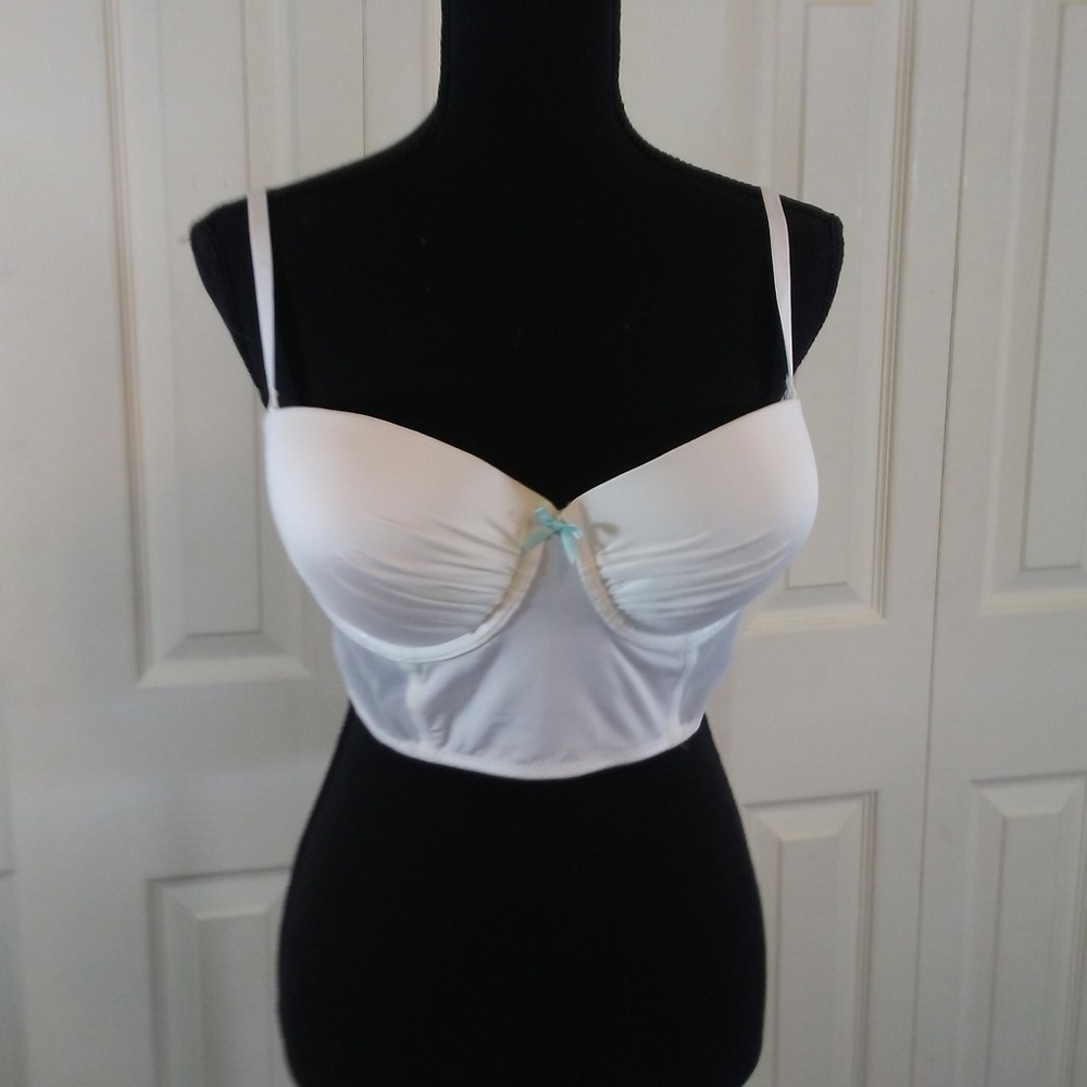 Gilligan O'Malley Long White Bra